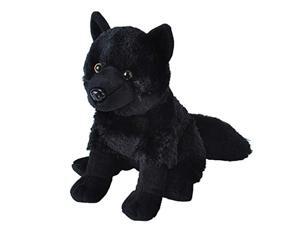 Black Wolf Cuddlekins 10.5" H Black Wolf Cuddlekins 10.5" H