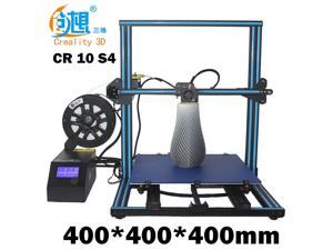 New 3D Printer Creality CR-10 S4 400x400x400mm With Dual Z-axis 0.2kg PLA Filament US Plug New 3D Printer Creality CR-10 S4 400x400x400mm With Dual Z-axis 0.2kg PLA Filament US Plug