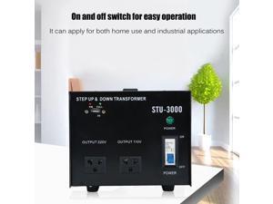 3000W Step Up/Down Electrical Power Voltage Converter Transformer With USB ST-3000 Neutral Tension Transformer US Plug 3000W Step Up/Down Electrical Power Voltage Converter Transformer With USB ST-3000 Neutral Tension Transformer US Plug