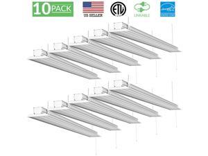 Sunco Lighting 10 Pack Flat Shop Light Utility Clear LED Fixture 40W 5000K, Daylight Sunco Lighting 10 Pack Flat Shop Light Utility Clear LED Fixture 40W 5000K, Daylight
