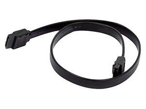 5 Pack 18 Inch SATA 6Gbps Cable with Locking Latch Black, CNE545691 5 Pack 18 Inch SATA 6Gbps Cable with Locking Latch Black, CNE545691