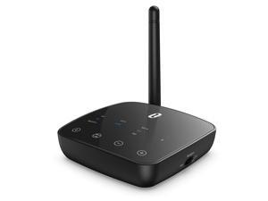 TaoTronics Long Range Bluetooth 5.0 Transmitter Receiver for TV, Wireless Audio Adapter for Home Stereos, aptX Low Latency, aptX HD, Optical Digital, Aux & RCA, Pairs Two Headphones TaoTronics Long Range Bluetooth 5.0 Transmitter Receiver for TV, Wireless Audio Adapter for Home Stereos, aptX Low Latency, aptX HD, Optical Digital, Aux & RCA, Pairs Two Headphones