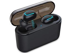 Wireless Earbuds, Bluetooth 5.0 Earphones True Wireless in-Ear Headphones TWS Noise-Canceling Bluetooth Headset 60H Playtime HD Hi-Fi Stereo Sound, Build-in Mic with 2600mAH Charging Case Wireless Earbuds, Bluetooth 5.0 Earphones True Wireless in-Ear Headphones TWS Noise-Canceling Bluetooth Headset 60H Playtime HD Hi-Fi Stereo Sound, Build-in Mic with 2600mAH Charging Case