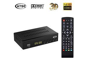 Digital ATSC HD TV Receiver Converter Tuner Box for Analog TV with Recording PVR Function HDMI YPbPr RCA Coaxial Composite Output / USB Input USA Digital ATSC HD TV Receiver Converter Tuner Box for Analog TV with Recording PVR Function HDMI YPbPr RCA Coaxial Composite Output / USB Input USA