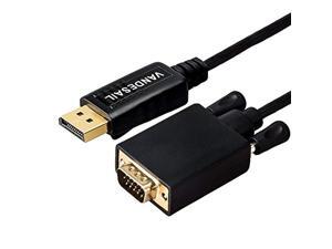 Displayport to VGA Cable,VANDESAIL DP to VGA Male Cable Gold Plated Projector Monitor Display (0.9m/ 3ft,DP to VGA Cable) Displayport to VGA Cable,VANDESAIL DP to VGA Male Cable Gold Plated Projector Monitor Display (0.9m/ 3ft,DP to VGA Cable)