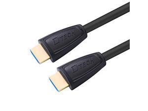 Slim 10 ft HDMI Cable High Speed 1080p 2k at 144 Hz 3D Male to Male Type A Cord with Gold Plated Connector - 1 Pack Slim 10 ft HDMI Cable High Speed 1080p 2k at 144 Hz 3D Male to Male Type A Cord with Gold Plated Connector - 1 Pack