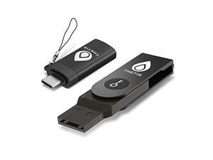 Fido U2F Security Key with Type C Adapter Two-Factor Authentication Extra Protection and Compatible with Windows/Linus/Mac OS,Gmail,Facebook,Dropbox,SalesForce,GitHub and More Fido U2F Security Key with Type C Adapter Two-Factor Authentication Extra Protection and Compatible with Windows/Linus/Mac OS,Gmail,Facebook,Dropbox,SalesForce,GitHub and More