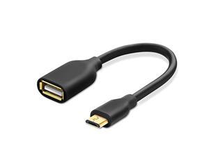 Micro USB to USB 2.0 Adapter,OTG USB Cable On The Go Micro USB Male to USB Female Cable Compatible Samsung s7 s6 Edge s4,LG G4,PS3,HTC or Android Tablets 6Inch Black Micro USB to USB 2.0 Adapter,OTG USB Cable On The Go Micro USB Male to USB Female Cable Compatible Samsung s7 s6 Edge s4,LG G4,PS3,HTC or Android Tablets 6Inch Black
