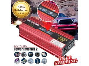 2000w 4000w Dc 12v Ac 110v Car Power Inverter Electronic Converter + Usb Output 2000w 4000w Dc 12v Ac 110v Car Power Inverter Electronic Converter + Usb Output