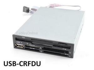 3.5" Internal Multifunction Floppy Disk Drive And Memory Card Reader, Usb-crfdu 3.5" Internal Multifunction Floppy Disk Drive And Memory Card Reader, Usb-crfdu