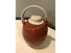 Vintage ZOJIRUSHI Elephant Thermos Tabletop Tea Pot - Clay Color-JAPAN - EUC!!!! Vintage ZOJIRUSHI Elephant Thermos Tabletop Tea Pot - Clay Color-JAPAN - EUC!!!!