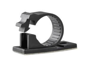 25x Adhesive Cable Management Clips Fixed Clamp w/ Screw Mount Hole, Large 0 7" 25x Adhesive Cable Management Clips Fixed Clamp w/ Screw Mount Hole, Large 0 7"