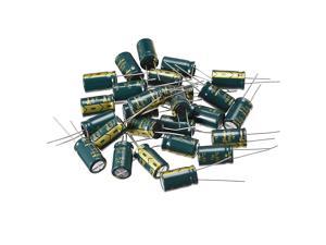 Aluminum Radial Electrolytic Capacitor Low ESR Green 680UF 35V 10 x 17 mm 25pcs Aluminum Radial Electrolytic Capacitor Low ESR Green 680UF 35V 10 x 17 mm 25pcs