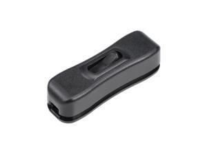 Inline Cord Switch AC 250V 2A On-Off SPST Feed-Through Rocker Switch, for Bedroom Table Lamp Desk Light Inline Cord Switch AC 250V 2A On-Off SPST Feed-Through Rocker Switch, for Bedroom Table Lamp Desk Light
