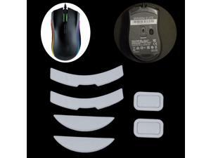 2 Sets/pack Tiger Gaming Mouse Feet Mouse Skate For Razer MAMBA elite White Teflon Mouse Glides Curve Edge 2 Sets/pack Tiger Gaming Mouse Feet Mouse Skate For Razer MAMBA elite White Teflon Mouse Glides Curve Edge