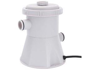 EU plug 220V Electric Swimming Pool Filter Pump,Swimming Pool Pump and Filter Kit,Pool Pump,Paddling Pool Pump Water (Grey) EU plug 220V Electric Swimming Pool Filter Pump,Swimming Pool Pump and Filter Kit,Pool Pump,Paddling Pool Pump Water (Grey)