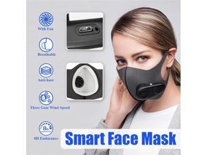 Hot Dust Mask USB Electric Air Purifying Face Masks Anti-fog Haze PM2.5 PM0.3 Pollen Breathable Valve Mask Anti Dust Pollution Hot Dust Mask USB Electric Air Purifying Face Masks Anti-fog Haze PM2.5 PM0.3 Pollen Breathable Valve Mask Anti Dust Pollution