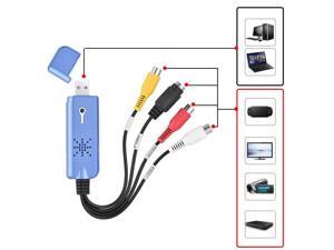 USB 2.0 Video Audio Capture Card Adapter VHS To DVD Converter For Win XP 7 NTSC PAL Convert Analog Video To Digital Format USB 2.0 Video Audio Capture Card Adapter VHS To DVD Converter For Win XP 7 NTSC PAL Convert Analog Video To Digital Format