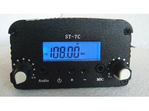 1W/7W ST-7C 76-108MHZ stereo PLL FM transmitter broadcast radio station 1W/7W ST-7C 76-108MHZ stereo PLL FM transmitter broadcast radio station