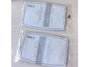 20pcs Activated carbon filter N95 Efficient filtration 5 layers Anti Haze PM2.5 mouth Masks replaceable filters for Mouth-muffle 20pcs Activated carbon filter N95 Efficient filtration 5 layers Anti Haze PM2.5 mouth Masks replaceable filters for Mouth-muffle