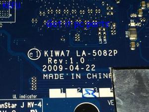 Laptop motherboard KIWA7 LA-5082P REV : 1.0 Suitable for Lenovo G550 Notebook pc COMPARE PLEASE Laptop motherboard KIWA7 LA-5082P REV : 1.0 Suitable for Lenovo G550 Notebook pc COMPARE PLEASE