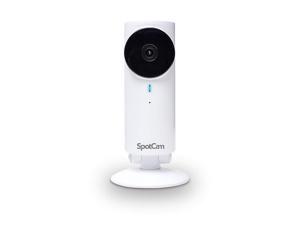 SpotCam FHD Wireless Home Security Camera, 1080p HD, Indoor, Night Vision, Two-Way Talk, Motion & Sound Alert, Alarm Siren, for Home/Office/Baby/Nanny/Pet, Free Fulltime Continuous Cloud Recording SpotCam FHD Wireless Home Security Camera, 1080p HD, Indoor, Night Vision, Two-Way Talk, Motion & Sound Alert, Alarm Siren, for Home/Office/Baby/Nanny/Pet, Free Fulltime Continuous Cloud Recording