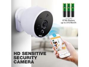 SpotCam Solo AA Battery Powered Indoor & Outdoor Wireless Security Camera 720p HD Wire-Free 2-Way Audio Night Vision Alarm Alert & PIR Motion Sensor w/Built-in SD Slot & 30 Days Free Cloud Recording SpotCam Solo AA Battery Powered Indoor & Outdoor Wireless Security Camera 720p HD Wire-Free 2-Way Audio Night Vision Alarm Alert & PIR Motion Sensor w/Built-in SD Slot & 30 Days Free Cloud Recording