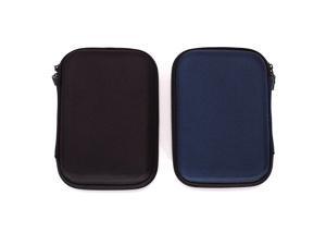 Ginsco Hard Carrying Case for Portable External Hard Drive Toshiba Canvio Basics Seagate Expansion WD Elements (2pcs(Black+Blue)) Ginsco Hard Carrying Case for Portable External Hard Drive Toshiba Canvio Basics Seagate Expansion WD Elements (2pcs(Black+Blue))