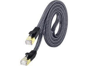 Cat 7 Ethernet Cable 10 ft, Nylon Braided Cat 7 Internet Cable 10 ft Ethernet Cable RJ45 Network Cable Cat7 LAN Cable for PC Laptop Modem Router Cable Ethernet Cat 7 Ethernet Cable 10 ft, Nylon Braided Cat 7 Internet Cable 10 ft Ethernet Cable RJ45 Network Cable Cat7 LAN Cable for PC Laptop Modem Router Cable Ethernet