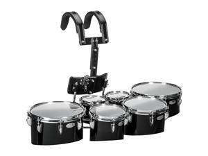 Sound Percussion Labs Birch Marching Sextets with Carrier 6/6/8/10/12/13 Black Sound Percussion Labs Birch Marching Sextets with Carrier 6/6/8/10/12/13 Black