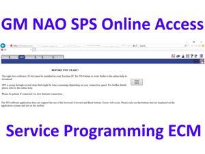 Online Access TIS2Web GM NAO SPS ECU Service Programming - Tech2 - MDI Online Access TIS2Web GM NAO SPS ECU Service Programming - Tech2 - MDI
