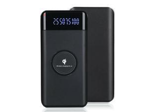 500000mAh Power Bank Apollofactory Wireless Charging 2 USB LCD LED Portable Battery Charger 500000mAh Power Bank Apollofactory Wireless Charging 2 USB LCD LED Portable Battery Charger