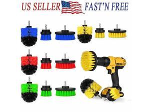 Power Scrubber Drill Brush Set Cleaner Spin Tub Shower Tile Grout Wall 3 Brushes Power Scrubber Drill Brush Set Cleaner Spin Tub Shower Tile Grout Wall 3 Brushes