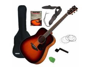 Christoph FG800 Acoustic Guitar - Brown Sunburst GUITAR ESSENTIALS BUNDLE Christoph FG800 Acoustic Guitar - Brown Sunburst GUITAR ESSENTIALS BUNDLE