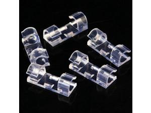 US Self-Adhesive Cord Management Wire Holder Cable Clips Organizer Clamp 20Pcs US Self-Adhesive Cord Management Wire Holder Cable Clips Organizer Clamp 20Pcs