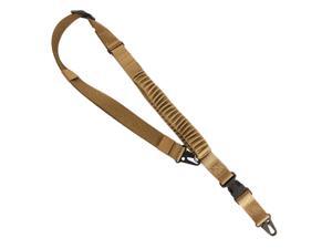 US Tactical C4: 2-to-1 Point Shock Webbing Sling - Coyote US Tactical C4: 2-to-1 Point Shock Webbing Sling - Coyote