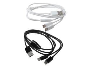 Portable USB 2.0 Type A Male To Dual Type C Male Splitter Y Charging Data Cable for Samsung S10 S9 S8 A50 Xiaomi 9 8 Note 7 Portable USB 2.0 Type A Male To Dual Type C Male Splitter Y Charging Data Cable for Samsung S10 S9 S8 A50 Xiaomi 9 8 Note 7