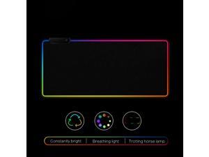 RGB LED Mouse Pad Large mouse pad USB Wired Lighting Gaming Gamer Mousepad Keyboard Non-slip Colorful Luminous For PC Mice Mat RGB LED Mouse Pad Large mouse pad USB Wired Lighting Gaming Gamer Mousepad Keyboard Non-slip Colorful Luminous For PC Mice Mat