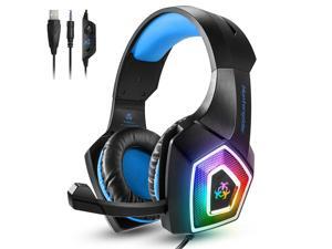 Gaming Headset Over ear headphones wired control with Mic LED Light Casque Gamer Headset for PC PS4 Xbox One Gaming Headset Over ear headphones wired control with Mic LED Light Casque Gamer Headset for PC PS4 Xbox One