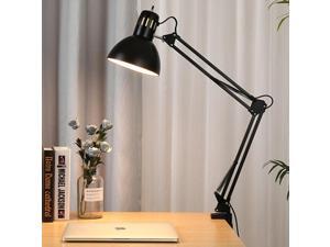 LED Long Swing Arm Desk Lamp W Clamp Metal Adjustable Reading Light Black/ targetmallx LED Long Swing Arm Desk Lamp W Clamp Metal Adjustable Reading Light Black/ targetmallx