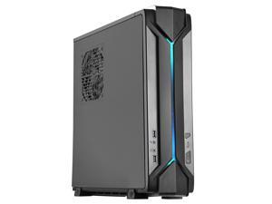 SilverStone Technology Slim Computer Case for Mini-ITX Motherboards with Integrated RGB Lighting RVZ03B SilverStone Technology Slim Computer Case for Mini-ITX Motherboards with Integrated RGB Lighting RVZ03B