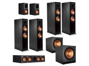 Klipsch RP-8060FA 7.2.4 Dolby Atmos Home Theater System - Ebony Klipsch RP-8060FA 7.2.4 Dolby Atmos Home Theater System - Ebony