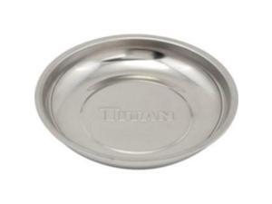 Titan 21264 Tool Magnetic Tray, 5-7/8 In. Diameter Round, Stainless Steel, With Titan 21264 Tool Magnetic Tray, 5-7/8 In. Diameter Round, Stainless Steel, With