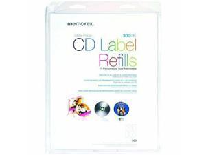 Memorex White CD Labels, Matte Finish, 300 Count, 32020403, Memorex White CD Labels, Matte Finish, 300 Count, 32020403,