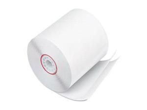 Paper Rolls, Two Ply Receipt Rolls, 3" x 90 ft, White/White, 50/Carton Paper Rolls, Two Ply Receipt Rolls, 3" x 90 ft, White/White, 50/Carton