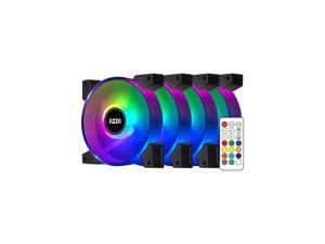 AZZA Hurricane II Digital RGB FNAZ-12DRGB2-241 120mm Addressable RGB LED Case Fa AZZA Hurricane II Digital RGB FNAZ-12DRGB2-241 120mm Addressable RGB LED Case Fa