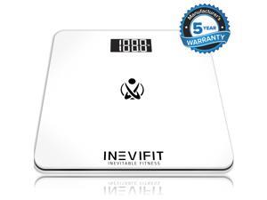 INEVIFIT BATHROOM SCALE, Highly Accurate Digital Bathroom Body Scale, Measures Weight for Multiple Users INEVIFIT BATHROOM SCALE, Highly Accurate Digital Bathroom Body Scale, Measures Weight for Multiple Users