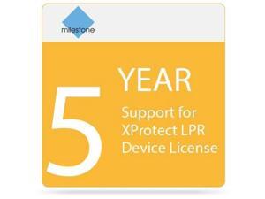 Milestone 5-Year SUP for XProtect LPR Device License Y5XPLPRCL Milestone 5-Year SUP for XProtect LPR Device License Y5XPLPRCL