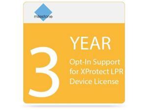 Milestone 3-Year Opt-In SUP for XProtect LPR Device License Y3OIXPLPRCL Milestone 3-Year Opt-In SUP for XProtect LPR Device License Y3OIXPLPRCL