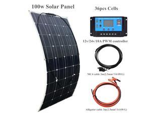 XINPUGUANG 100w Flexible Solar Panel Kit Monocrystalline Solar Module for Car RV Home XINPUGUANG 100w Flexible Solar Panel Kit Monocrystalline Solar Module for Car RV Home